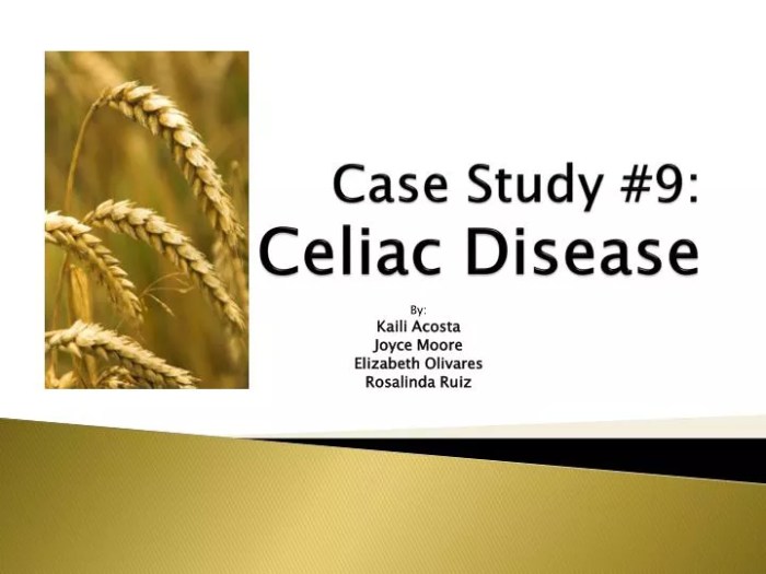 Case study celiac disease answer key