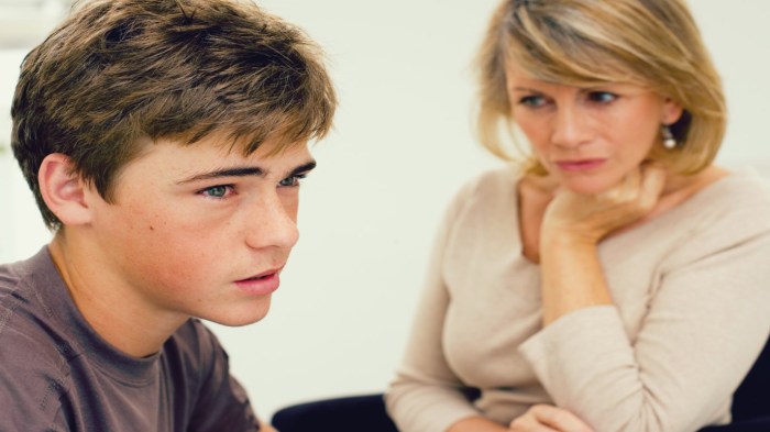 Brooding teen's assurance to a concerned parent