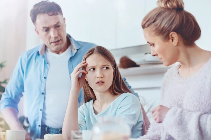 Brooding teen's assurance to a concerned parent